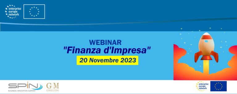 Webinar “Finanza d’impresa”