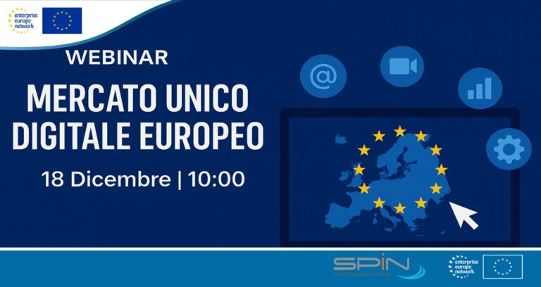 Mercato Unico Digitale: webinar informativo