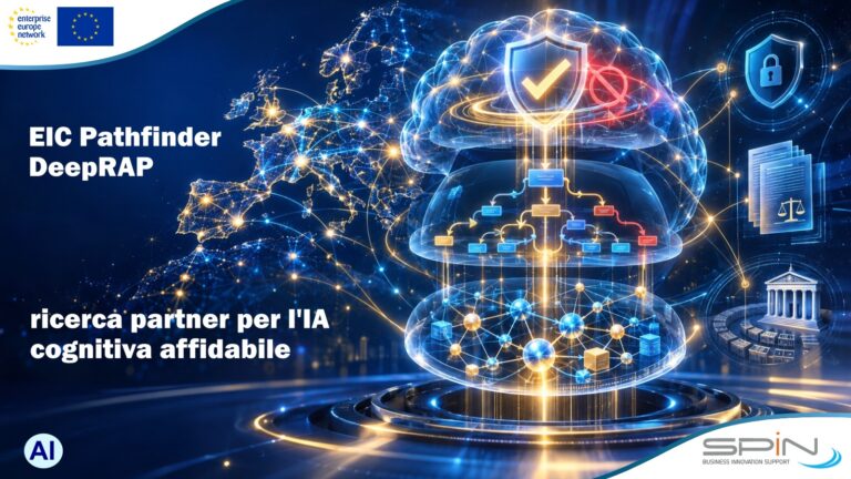 EIC Pathfinder DeepRAP: ricerca partner per l’IA cognitiva affidabile